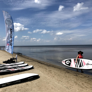 SUP dēļu noma Jūrmalā, Majoros (SUP Brothers)