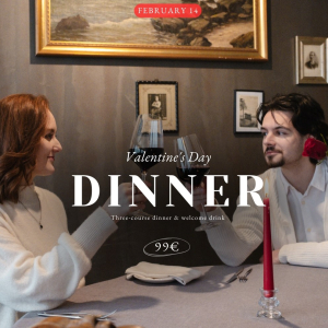 Special romantic offer in the restaurant of the "Villa Joma" hotel on Valentine's Day and March 8