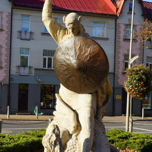 „Lāčauša cīņa ar pūķi“ (Karupoja võitlus draakoniga)