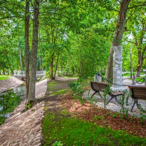 A Monument to Founders and Directors of Kemeri Resort