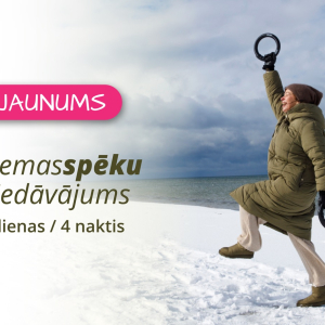 WINTER POWER OFFER at rehabilitation centre ''Jaunķemeri''
