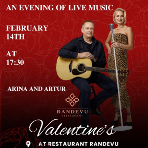 Mīlestības un mūzikas vakars | Restorāns “Randevu”