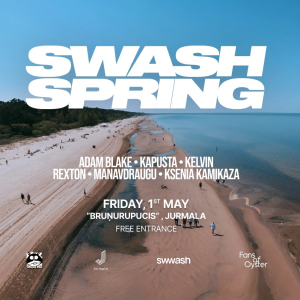 SWASH SPRING | Pie skulptūras “Bruņurupucis”