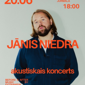Akustiskais koncerts | Jānis Niedra | ULU Summer House