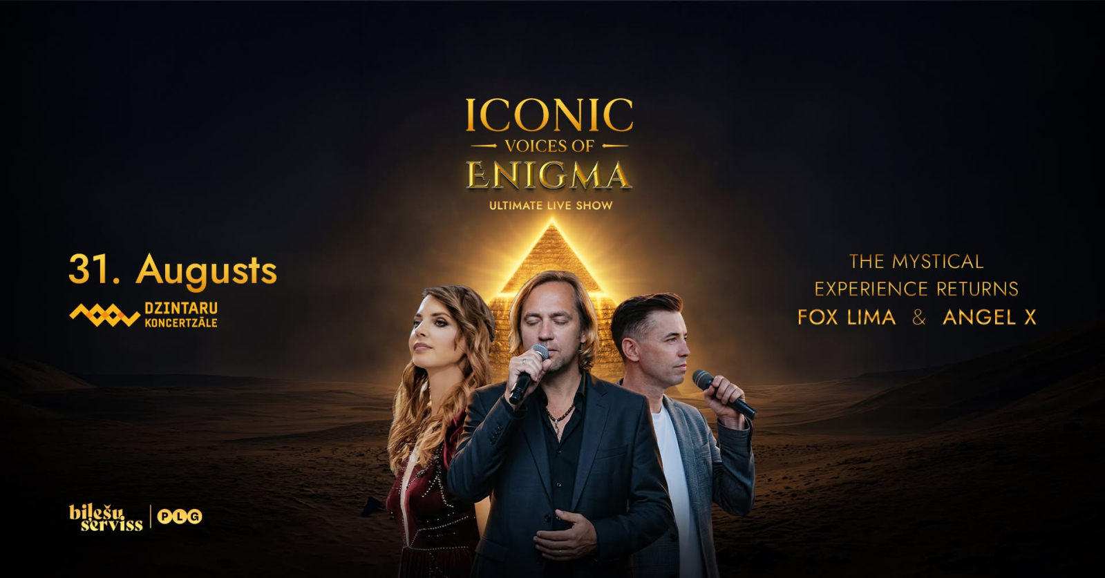 Iconic Voices of Enigma. Ultimate Live Show | Dzintaru koncertzāle