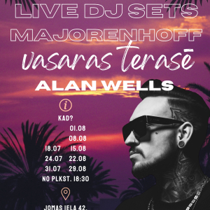 Vasaras vakari ar DJ | Majorenhoff terase