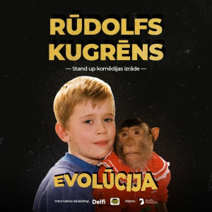 Komēdijas izrāde EVOLŪCIJA  | RŪDOLFS KUGRĒNS | Stacija Vaivari Kitchen
