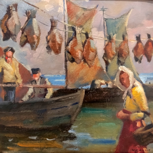 Izstādes “No Jūrmalas līdz Roņu salai. Gleznotājam Voldemāram Caunem – 125” atklāšana | Bulduru Izstāžu nams