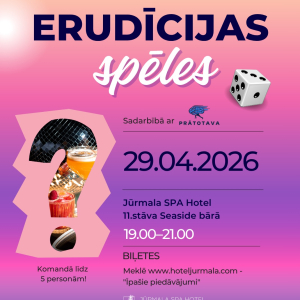 Erudīcijas spēle | Jūrmala SPA Hotel