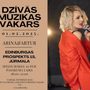 Live music evening at the hotel ''Dzintars''