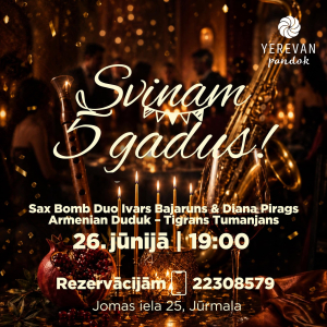5 gadu jubileja | Yerevan Pandok