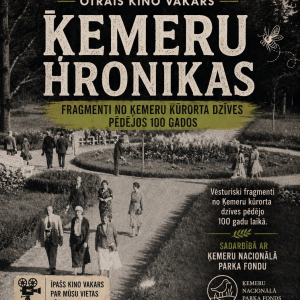 “Ķemeru hronikas” kino vakars | Bišu ielas pagalms