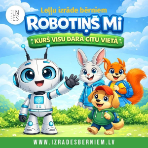 Leļļu izrāde “Robotiņš MI – kurš visu dara citu vietā!” | Jūrmalas Kultūras centrs