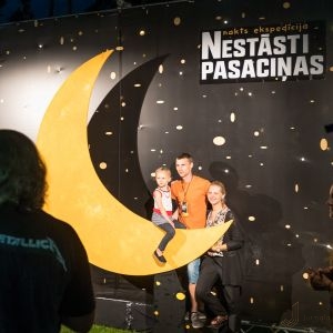 Nakts ekspedīcija bērniem "Nestāsti pasaciņas"