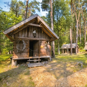 Buļļuciems. Ragakāpas dabas parka un liedaga harmonija