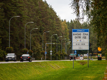 From October 1st - entering Jūrmala is free of charge