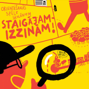 Orientēšanās spēle “Izstaigā Jūrmalas centru”