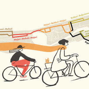 Vienas dienas velomaršruti Jūrmalā