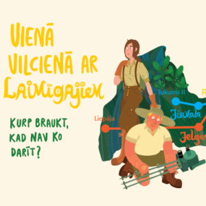 Ko darīt, kad nav ko darīt? Pūkainis brauc ar ViVi uz Jūrmalu