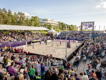 The World Tour “Futures” Beach Volleyball Tournament Comes to Majori